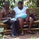 Couple Fucking on Park Bench Western Kenya