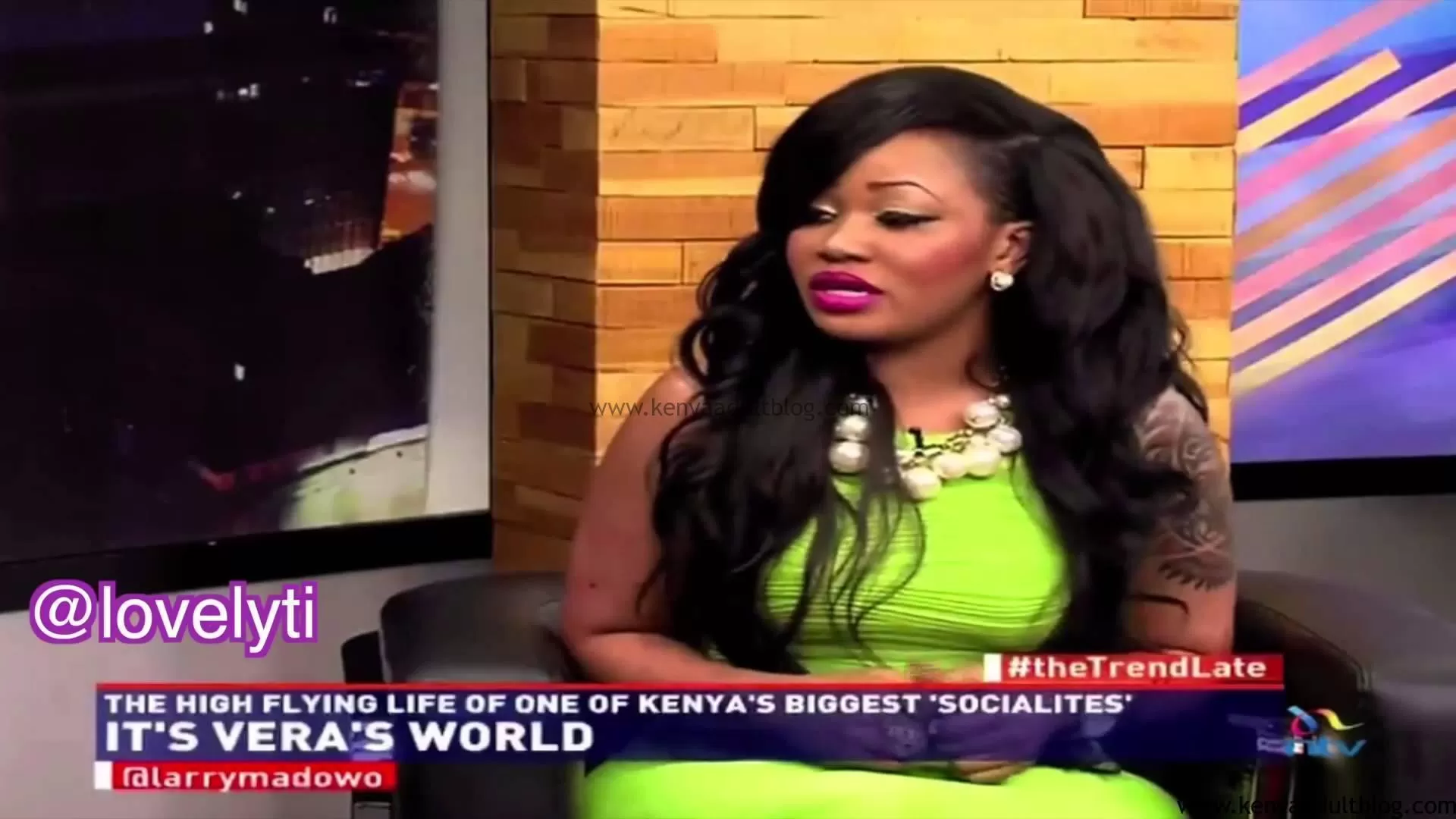 Vera Sidika Glutathione Bleaching Procedure | Kenya Adult Blog