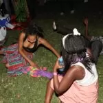 Drunk Girl Showing Boobs at Kenyan Party