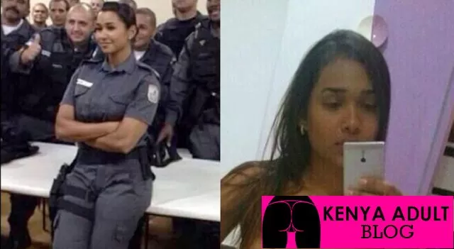 Ebony Police Naked - Gang Leaks Naked Pics of Military Cop Julia Liers After She Arrested their  Ring Leader | Kenya Adult Blog
