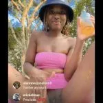 Black Woman Naked On Instagram Live Photo